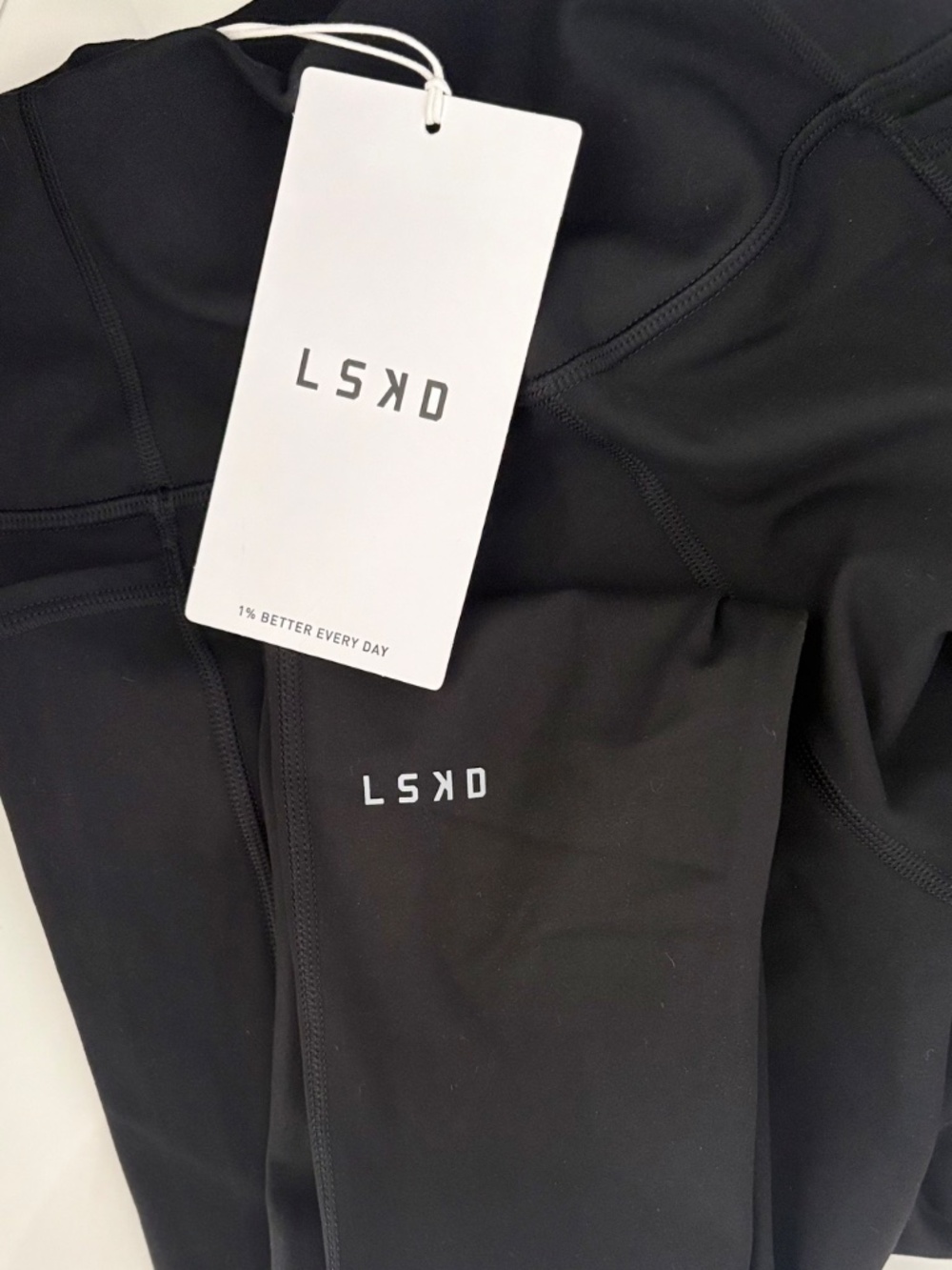 LSKD Fusion Ultra High-Rise 7/8 Pocket Leggings Black S NWT - Picture 4 of 13